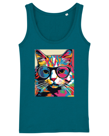 Pop Art  Cat Ocean Depth