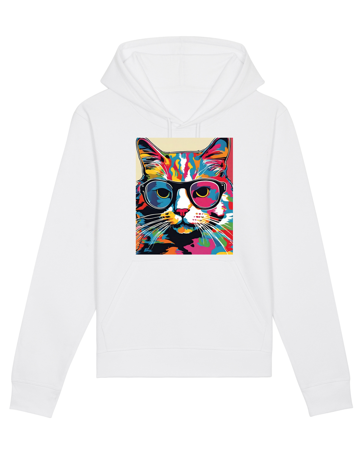 Hanorac Unisex Drummer White