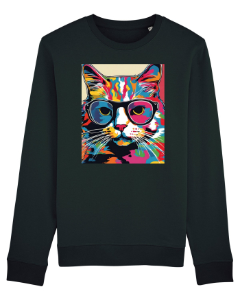 Pop Art  Cat Black