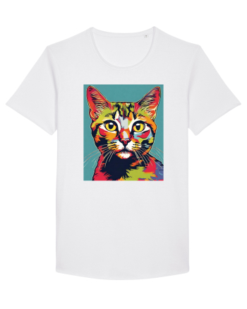 Pop Art  Cat White