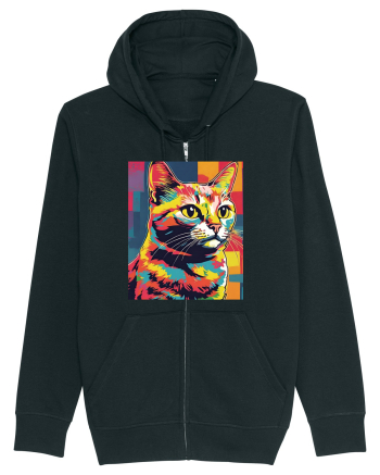 Pop Art  Cat Black