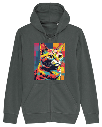 Pop Art  Cat Anthracite