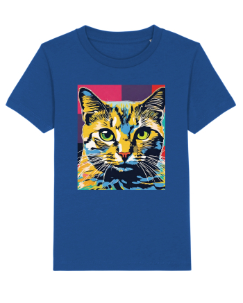 Pop Art  Cat Majorelle Blue