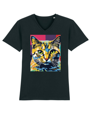 Pop Art  Cat Black