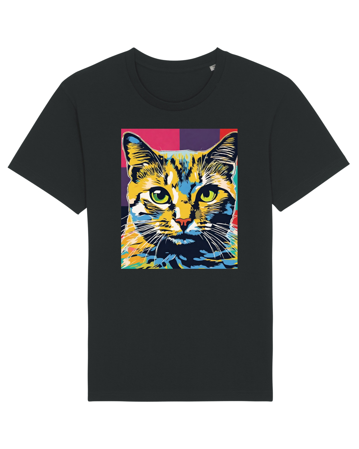 Tricou mânecă scurtă Unisex Rocker Black