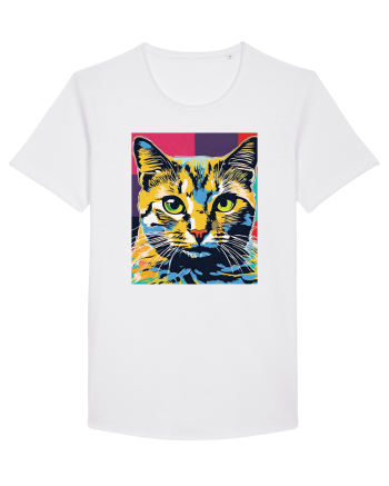 Pop Art  Cat White
