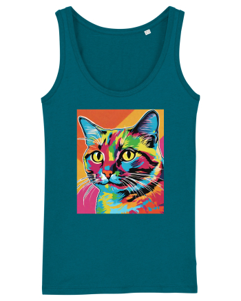 Pop Art  Cat Ocean Depth