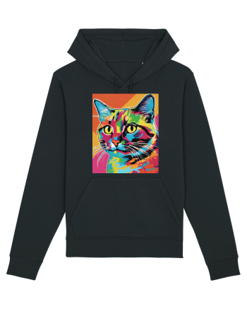 Pop Art  Cat Black