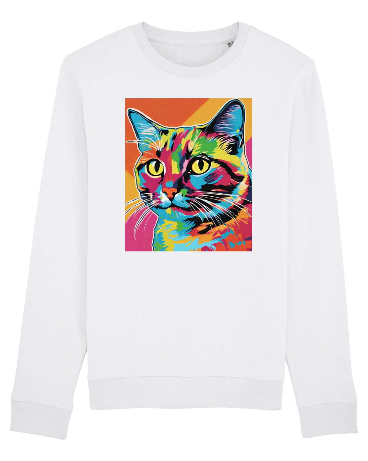 Bluză mânecă lungă Unisex Rise White