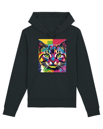 Pop Art  Cat Black