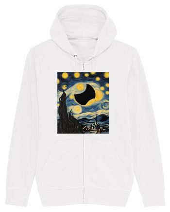 Stary Night Solar Eclipse  White