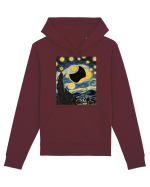 Stary Night Solar Eclipse  Hanorac Unisex Drummer