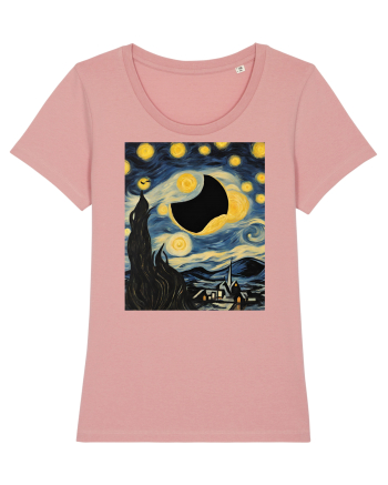 Stary Night Solar Eclipse  Canyon Pink
