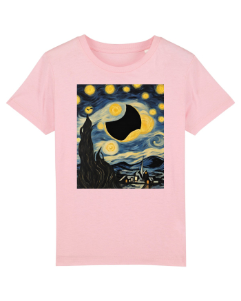 Stary Night Solar Eclipse  Cotton Pink