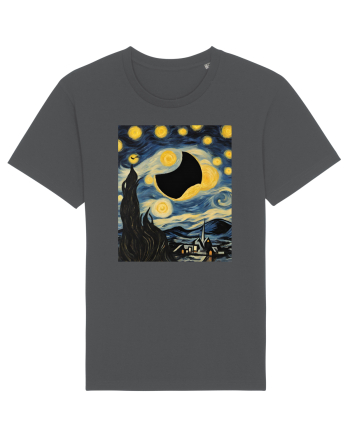 Stary Night Solar Eclipse  Anthracite