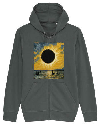 Stary Night Solar Eclipse  Anthracite