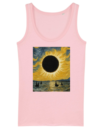 Stary Night Solar Eclipse  Cotton Pink