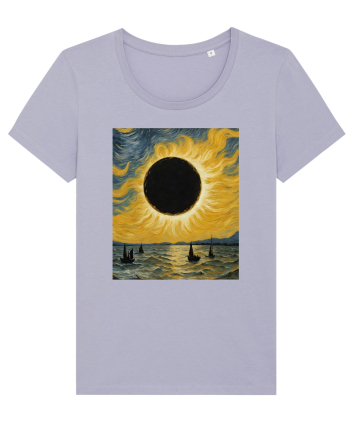 Stary Night Solar Eclipse  Lavender