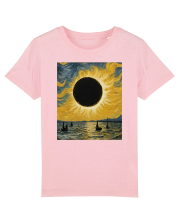 Stary Night Solar Eclipse  Cotton Pink