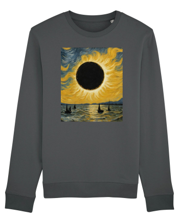 Stary Night Solar Eclipse  Anthracite