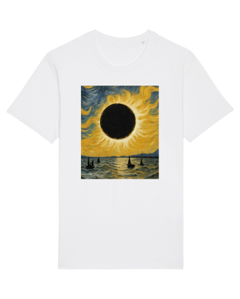 Stary Night Solar Eclipse  White