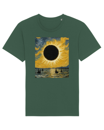 Stary Night Solar Eclipse  Bottle Green