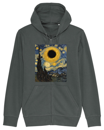 Stary Night Solar Eclipse  Anthracite