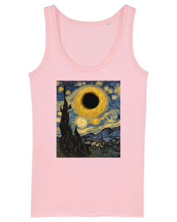 Stary Night Solar Eclipse  Cotton Pink
