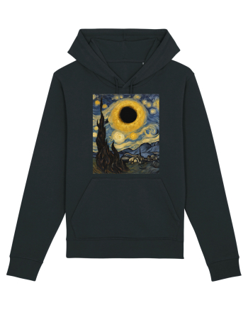 Stary Night Solar Eclipse  Black