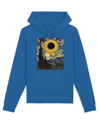 Stary Night Solar Eclipse  Royal Blue