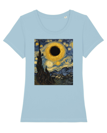 Stary Night Solar Eclipse  Sky Blue