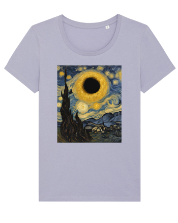 Stary Night Solar Eclipse  Lavender