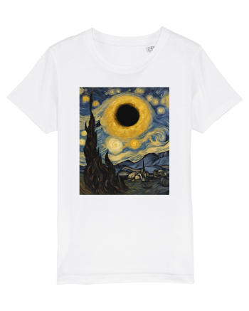 Stary Night Solar Eclipse  White