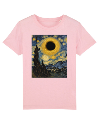 Stary Night Solar Eclipse  Cotton Pink