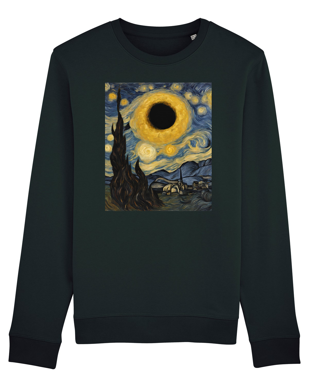Bluză mânecă lungă Unisex Rise Black