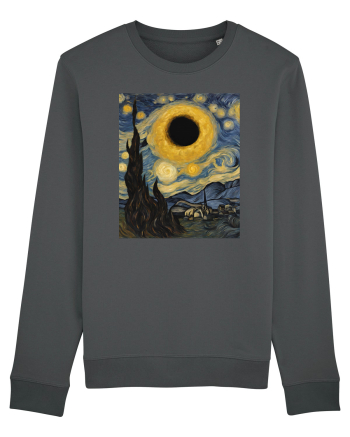 Stary Night Solar Eclipse  Anthracite
