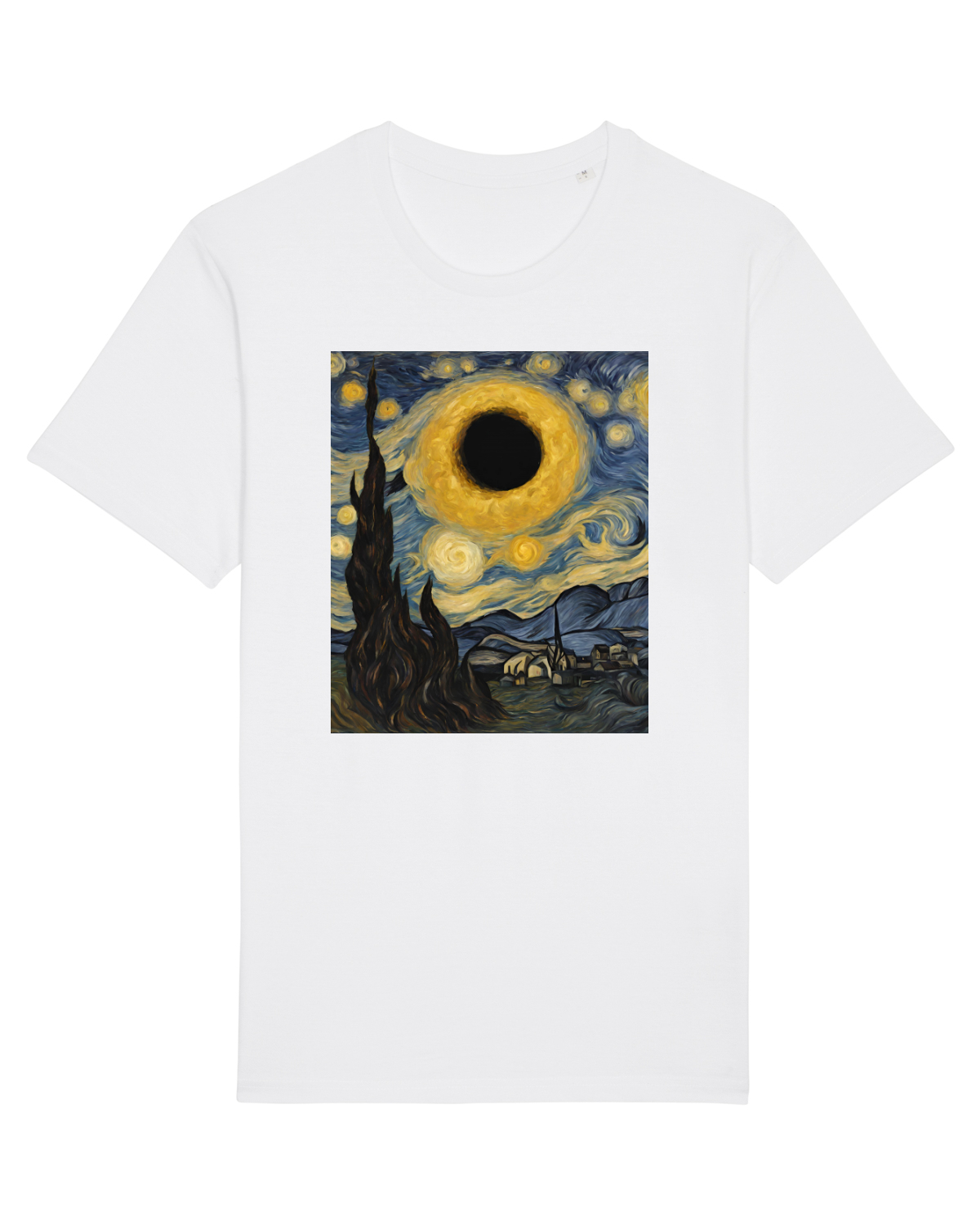 Tricou mânecă scurtă Unisex Rocker White