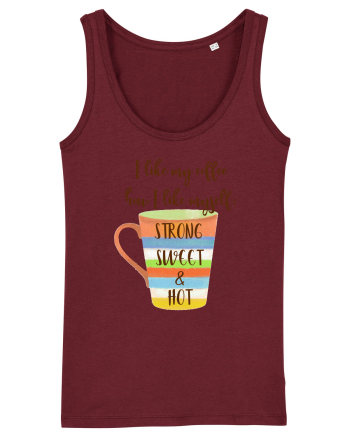 O cafea ca mine Burgundy