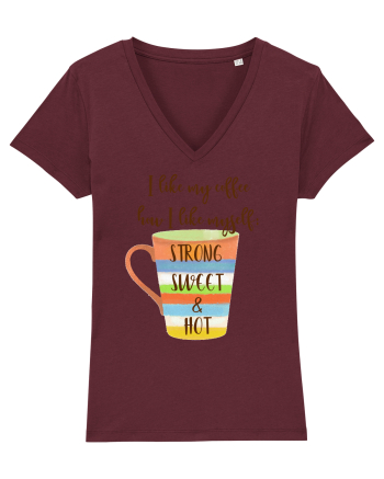 O cafea ca mine Burgundy