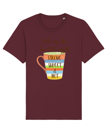 O cafea ca mine Burgundy