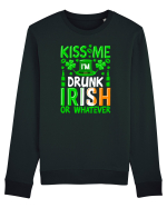 Kiss me I'm drunk irish or whatever Bluză mânecă lungă Unisex Rise