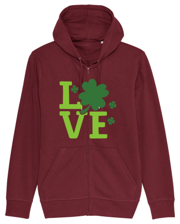 Love St. Paddy's Burgundy