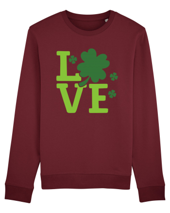 Love St. Paddy's Burgundy