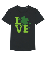 Love St. Paddy's Tricou mânecă scurtă guler larg Bărbat Skater
