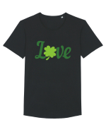 Love St. Patrick! Tricou mânecă scurtă guler larg Bărbat Skater