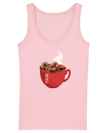 Coffee Wave Cotton Pink