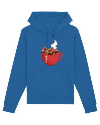 Coffee Wave Royal Blue