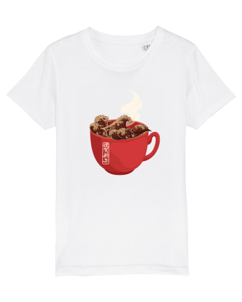Coffee Wave White