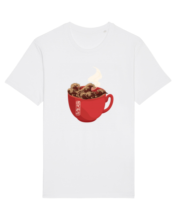 Coffee Wave White