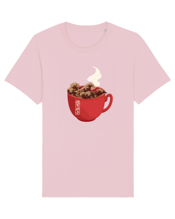 Coffee Wave Cotton Pink